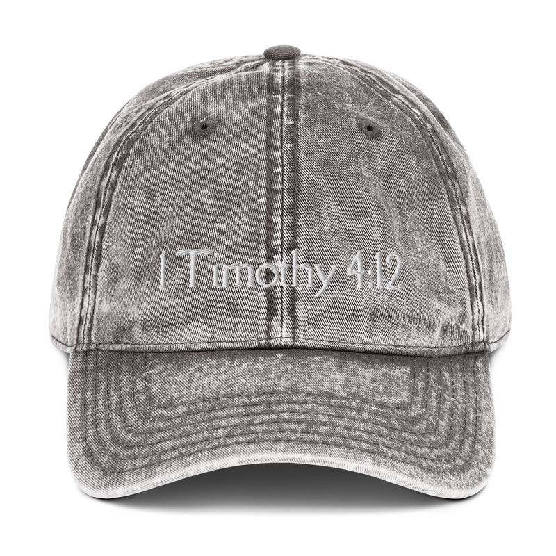 1 Timothy 4:12 Vintage Cotton 
