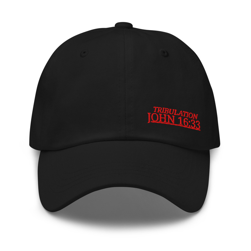 John 16:33 hat