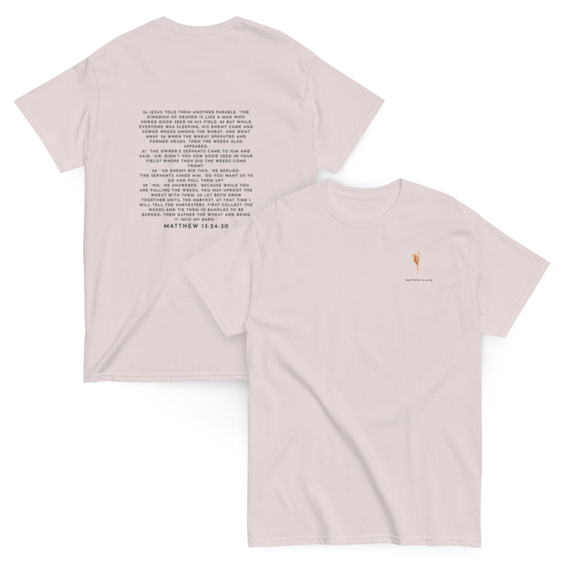 Matthew 13:24-30 T-shirt