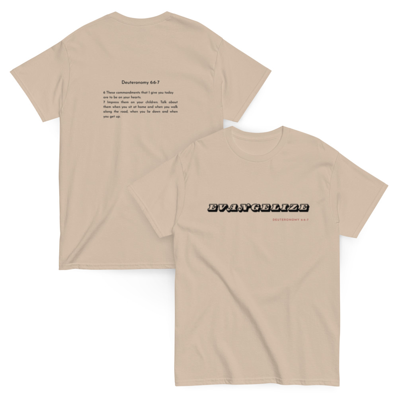 Deuteronomy 6:6-7 T-shirt