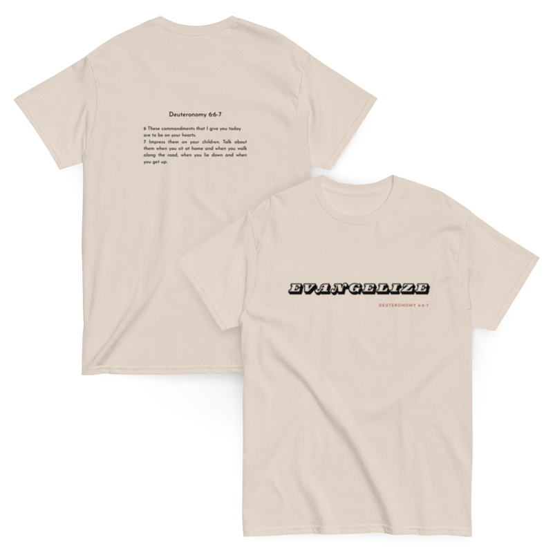 Deuteronomy 6:6-7 T-shirt