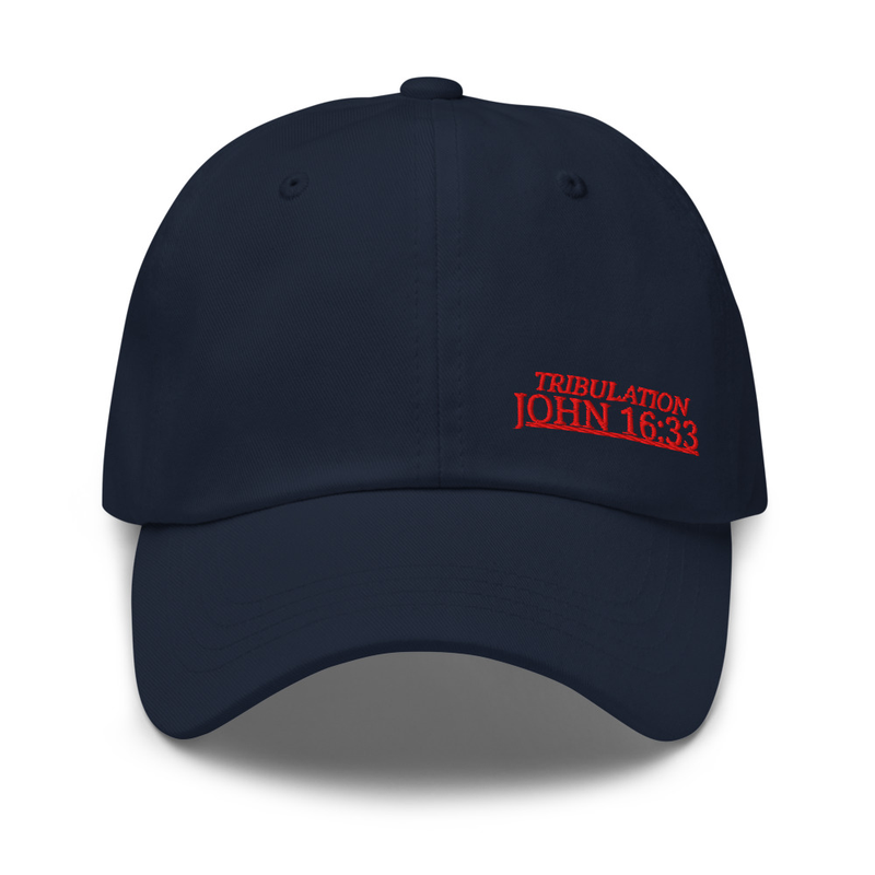 John 16:33 hat