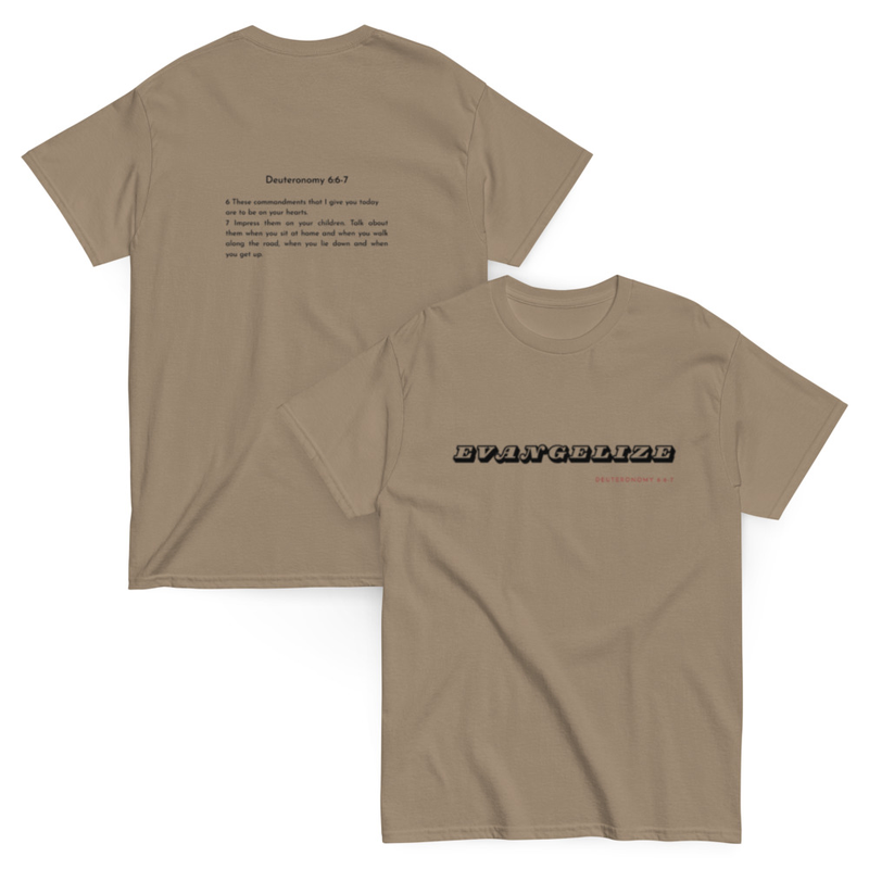 Deuteronomy 6:6-7 T-shirt