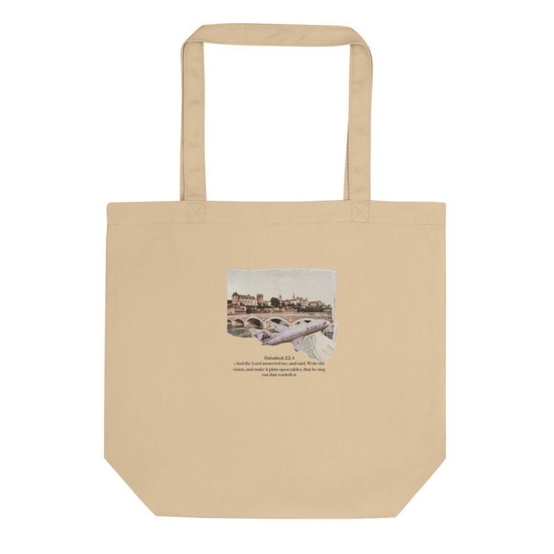 Habakkuk 2:2 Tote Bag