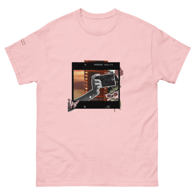 God is within her T-shirt