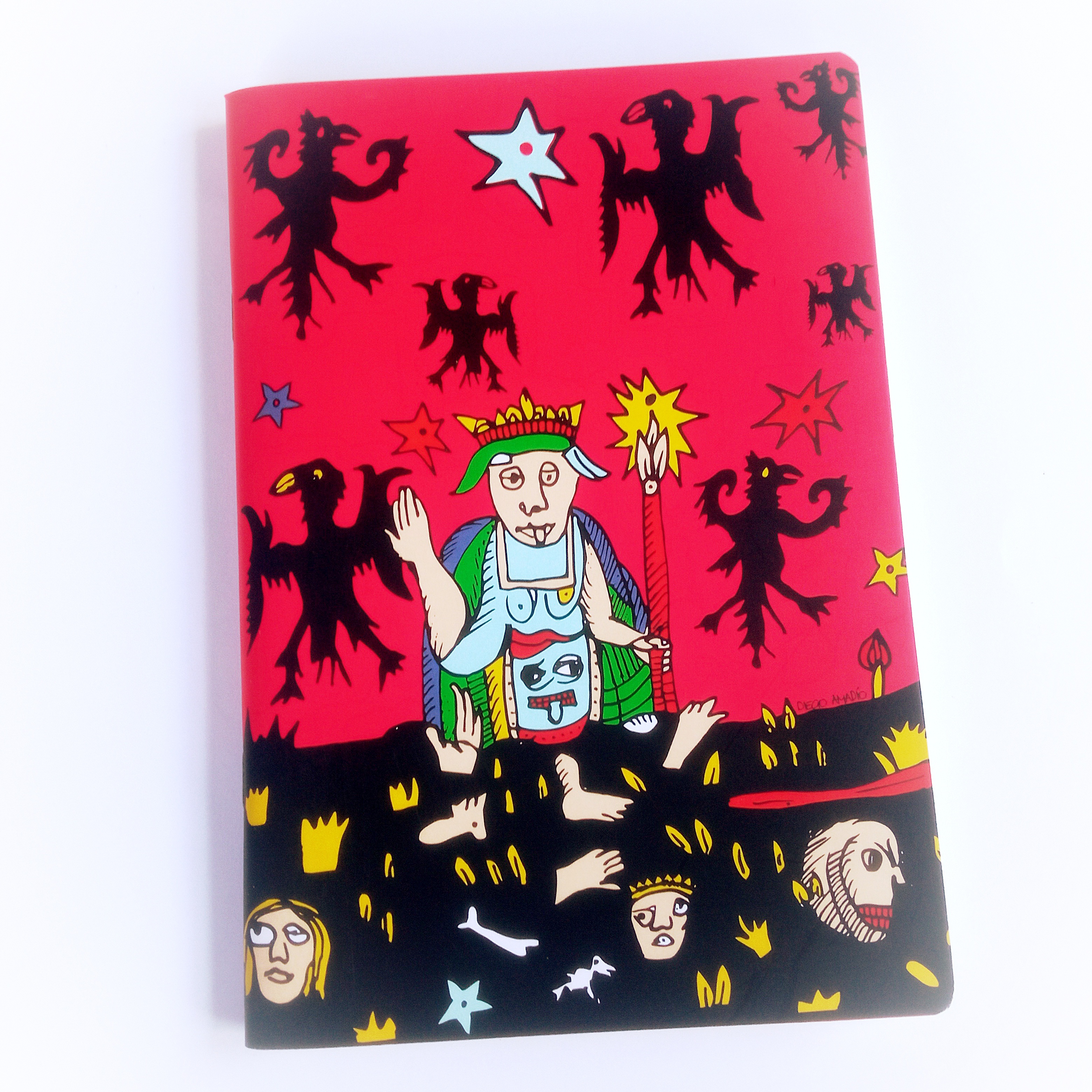 LIBRETA EL DIABLO JUGANDO A5