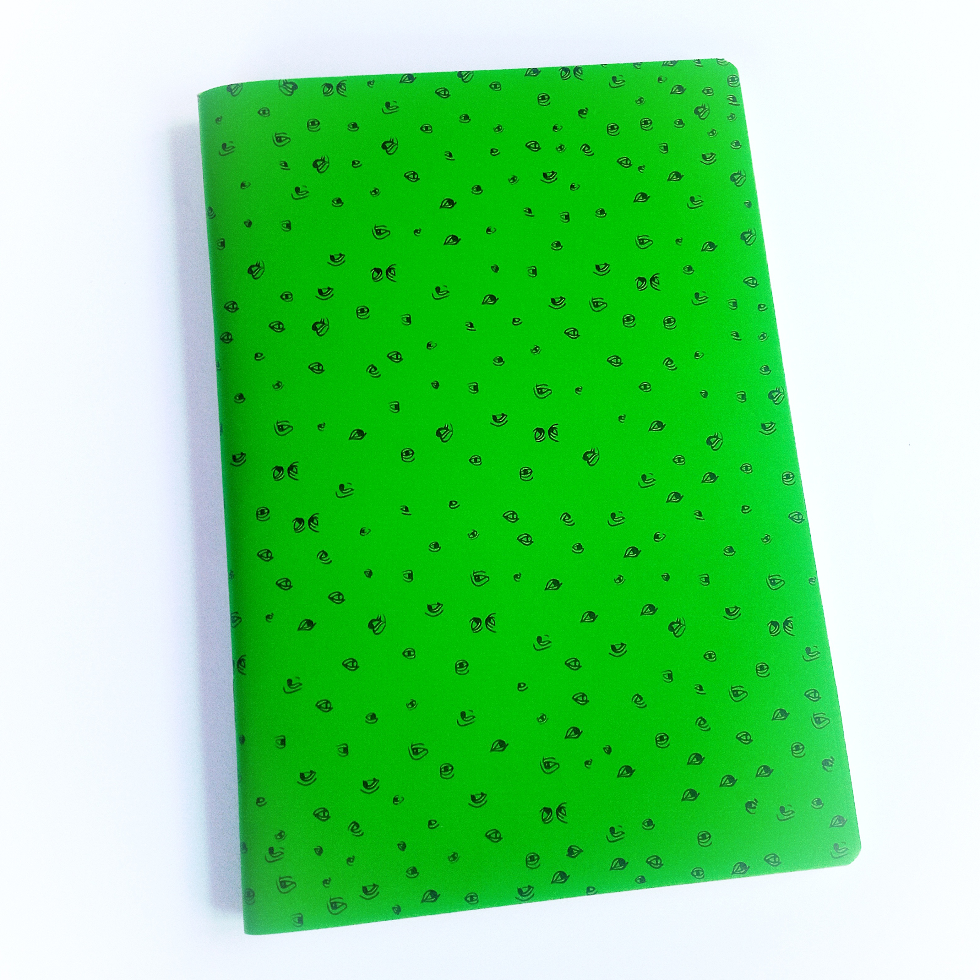 LIBRETA OJOS VERDES A5