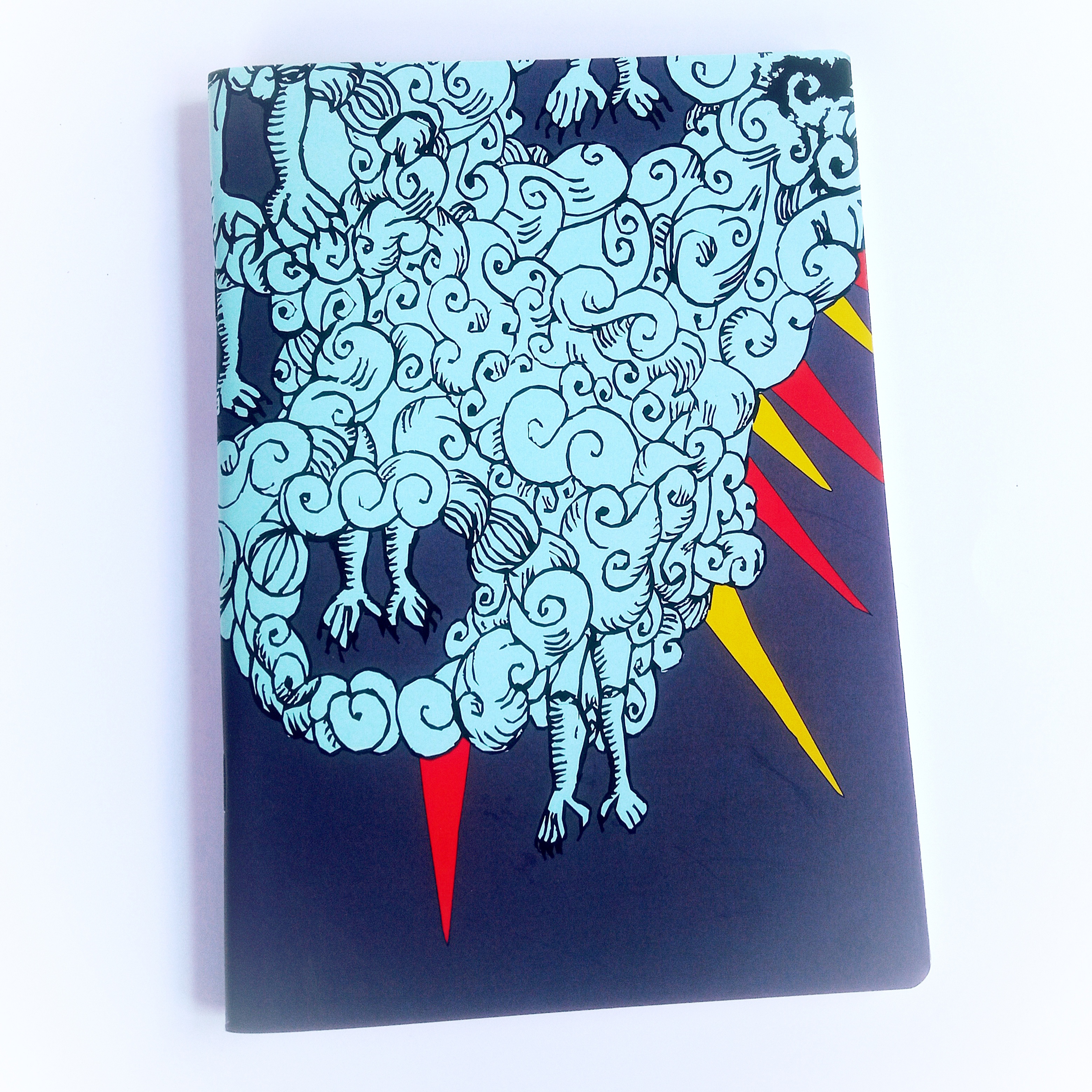 LIBRETA VOLVER A LA LUZ AZUL A5