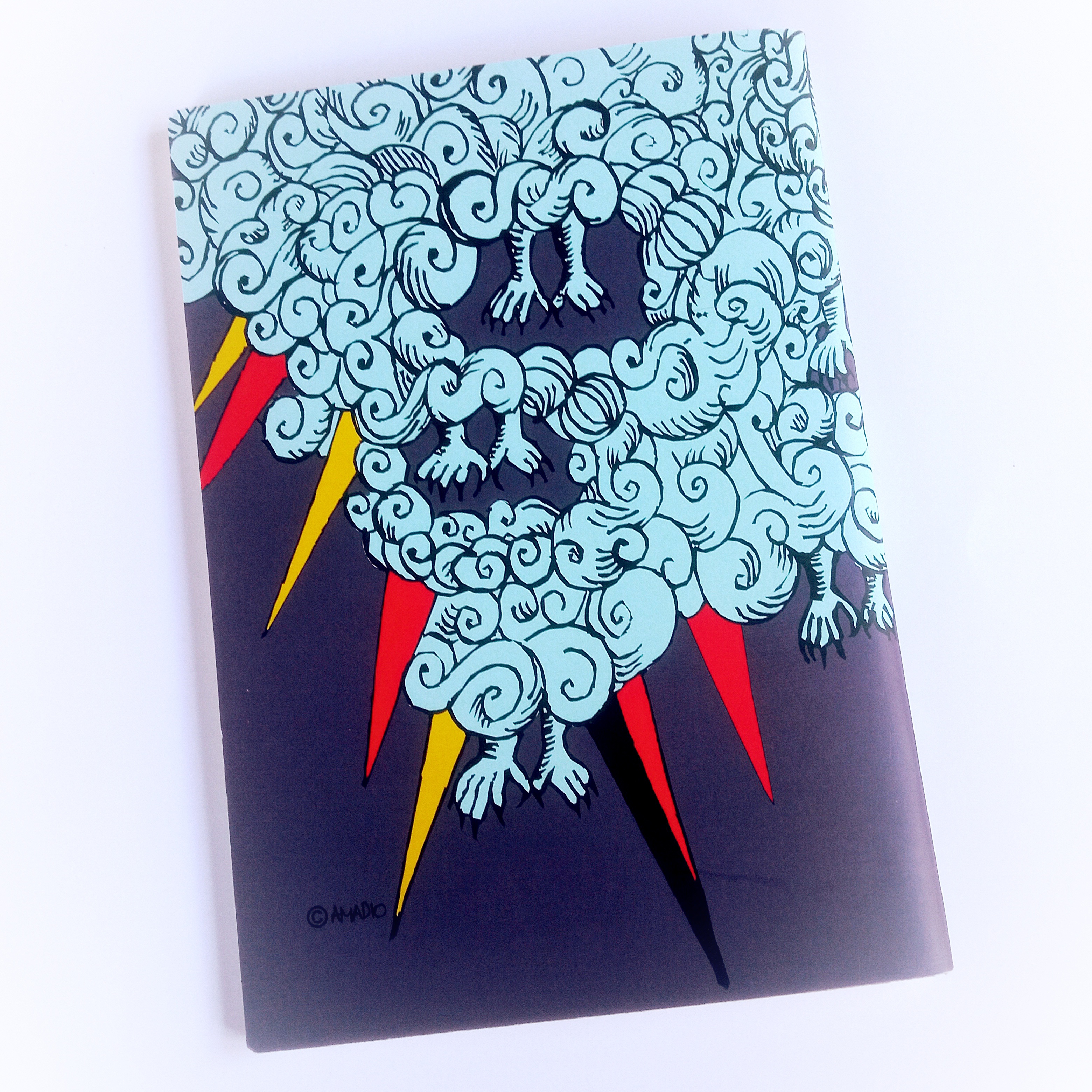 LIBRETA VOLVER A LA LUZ AZUL A5