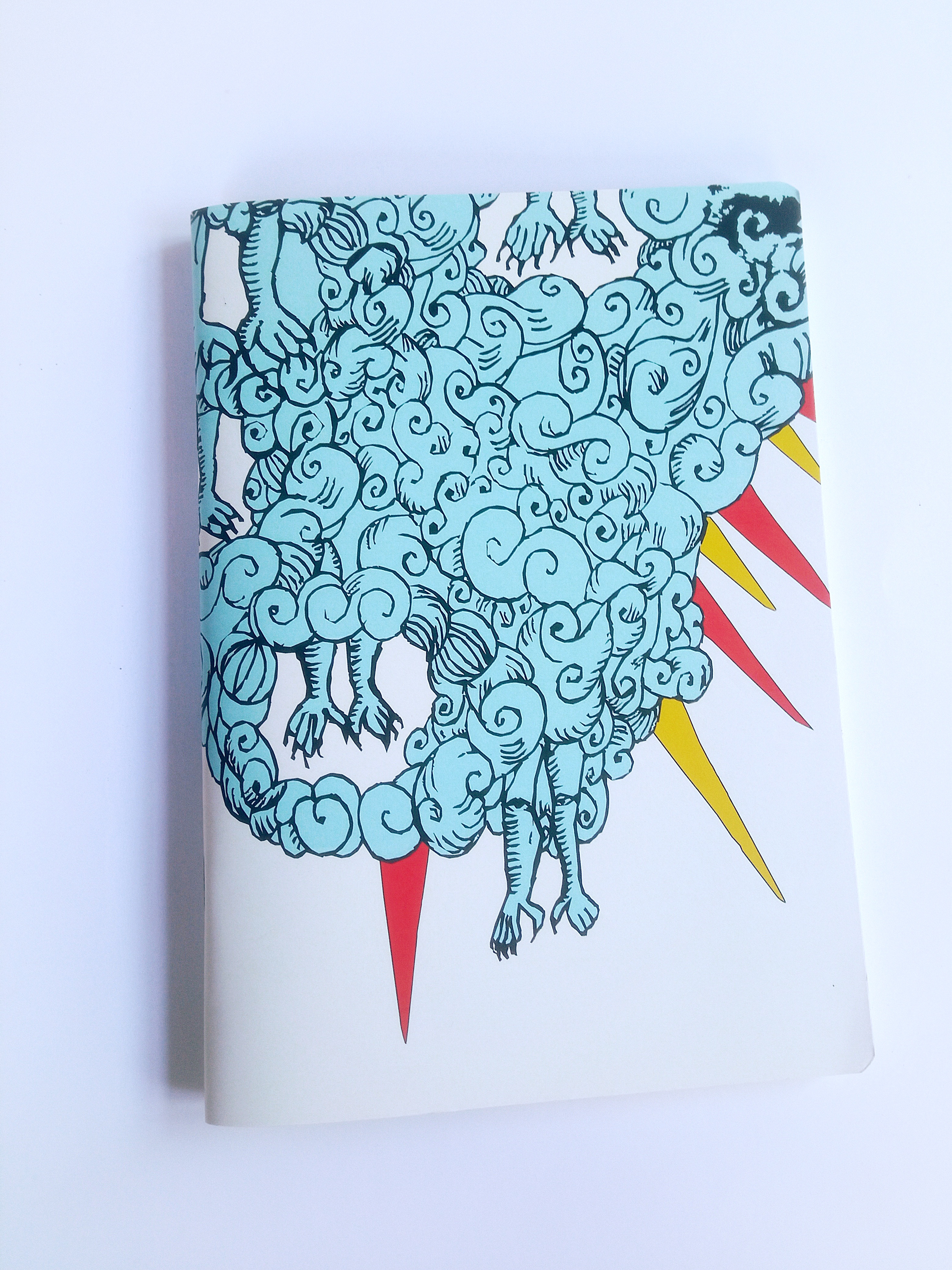 LIBRETA VOLVER A LA LUZ AZUL A5