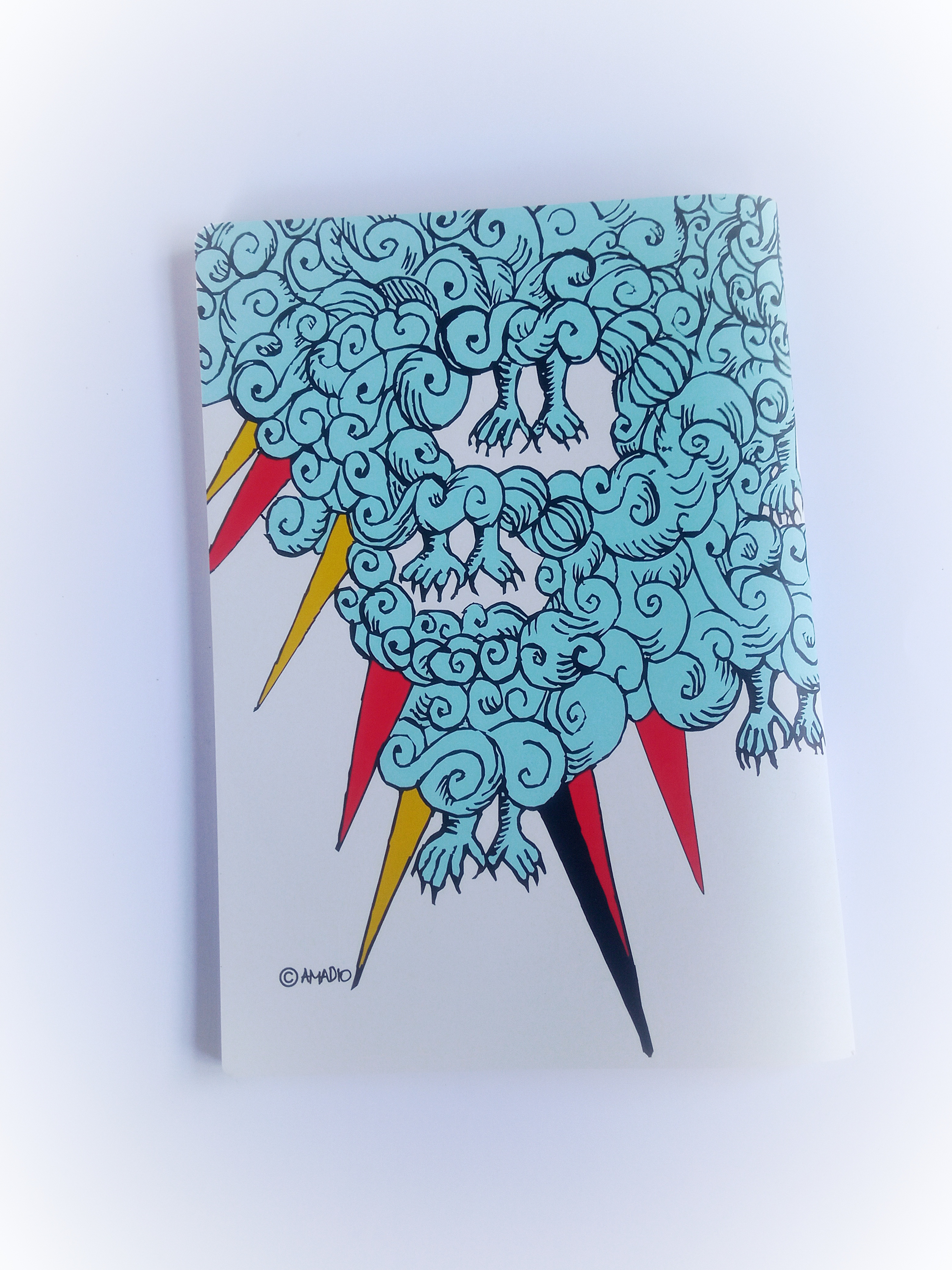 LIBRETA VOLVER A LA LUZ AZUL A5