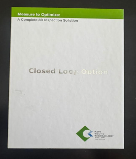 Closed Loop Option - 3D Inspection Solution Brochure