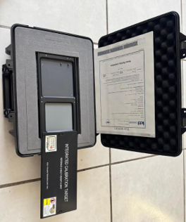 Integrated Calibration Target