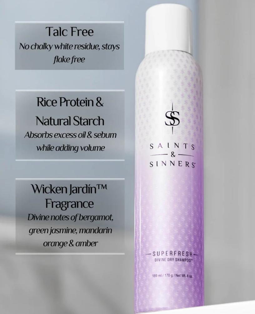 Saints & Sinners Superfresh Dry Shampoo