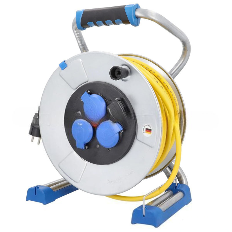 Heavy-Duty Extension Cord Reel