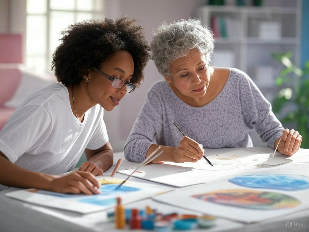 90 min. Individual Counselling / Art Therapy Face to Face in own home.