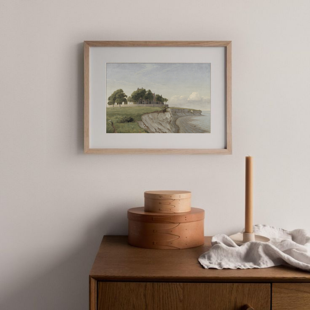 Vintage Coastal Wall Art | Vintage Seascape Art Print