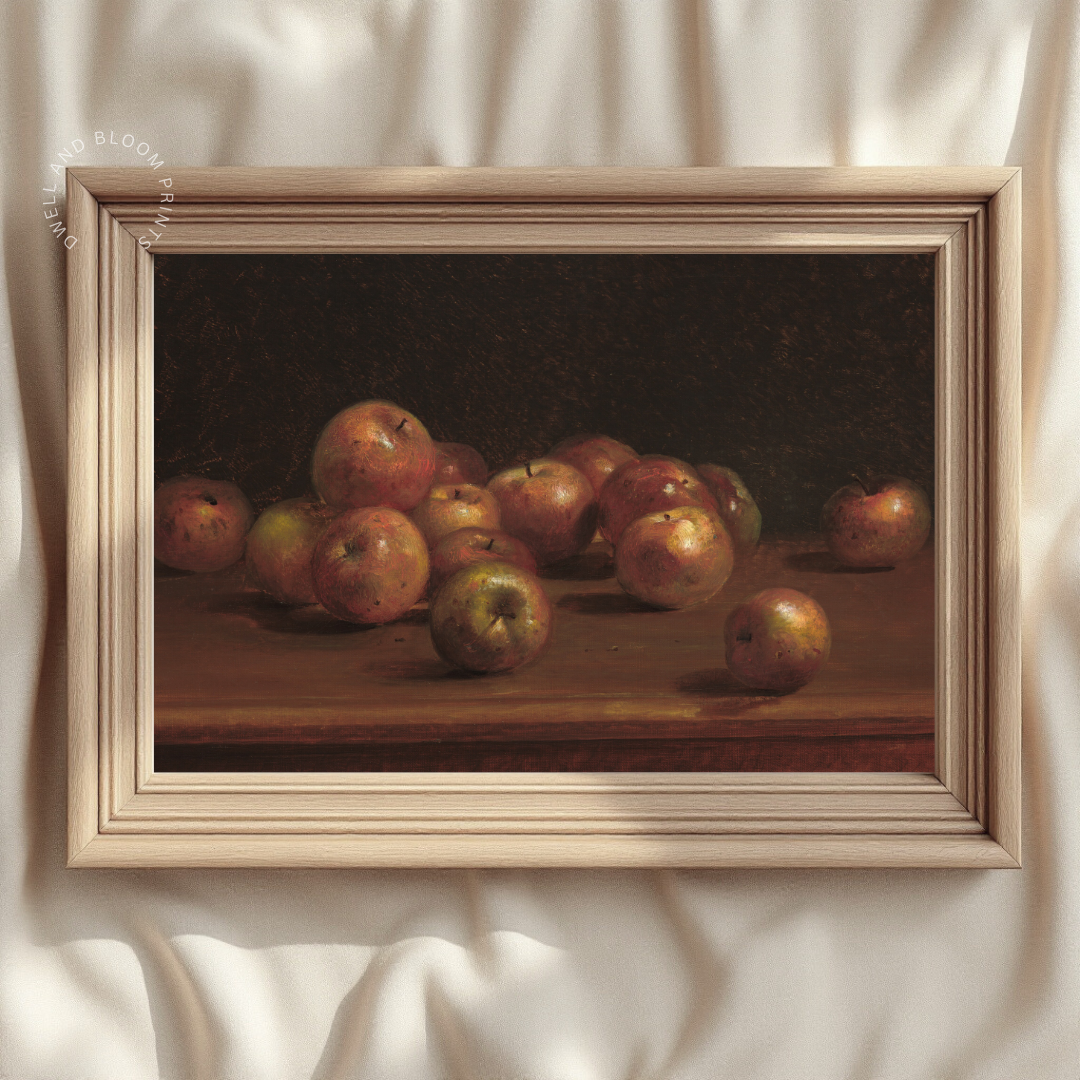 Vintage Farmhouse Kitchen Art Print | Rustic Kitchen Wall Art