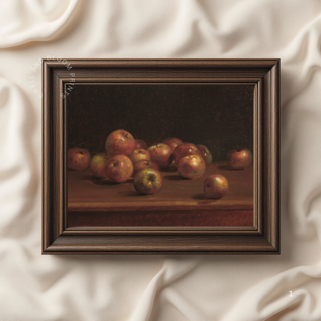 Vintage Farmhouse Kitchen Art Print | Rustic Kitchen Wall Art