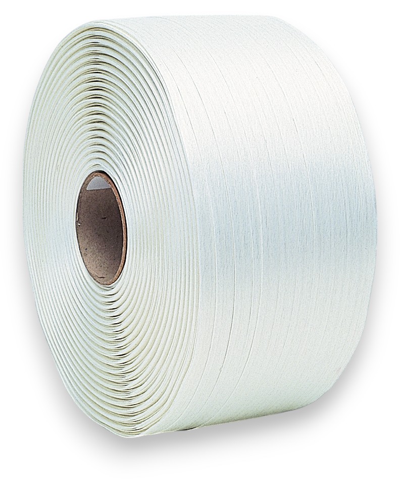 Spännband fiber 19mm, 2x700m/rle, 7kg/rle