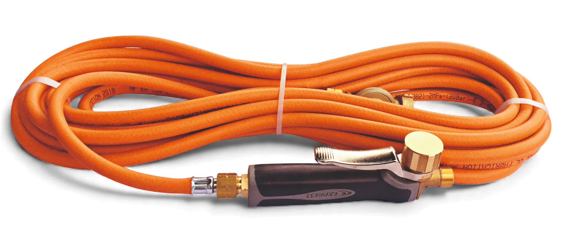 Handgrepp med gasslang 10m