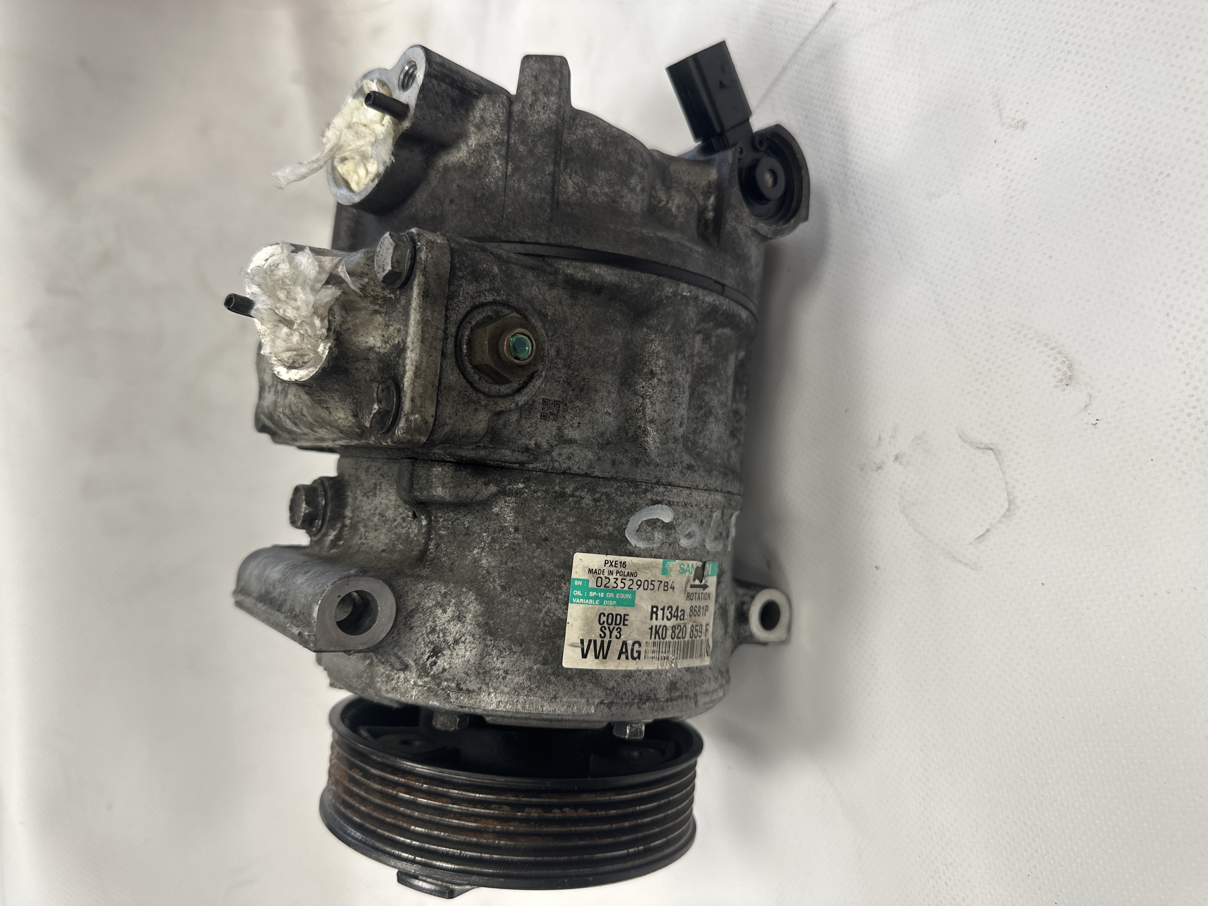 Compresseur de clim, Volkswagen, golf 6. 1K0820859F