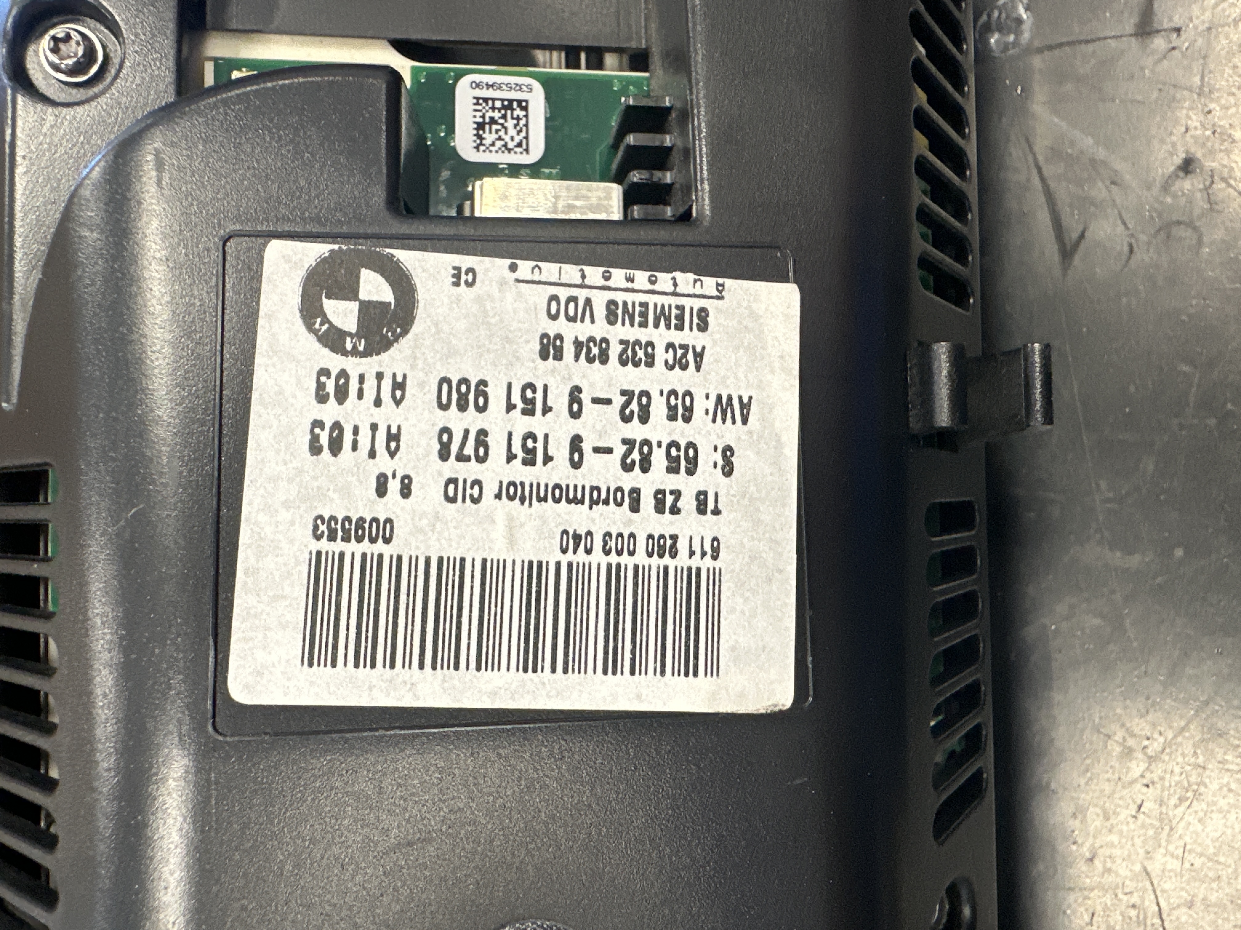 Compteur kilométrique BMW série 5 A253258833