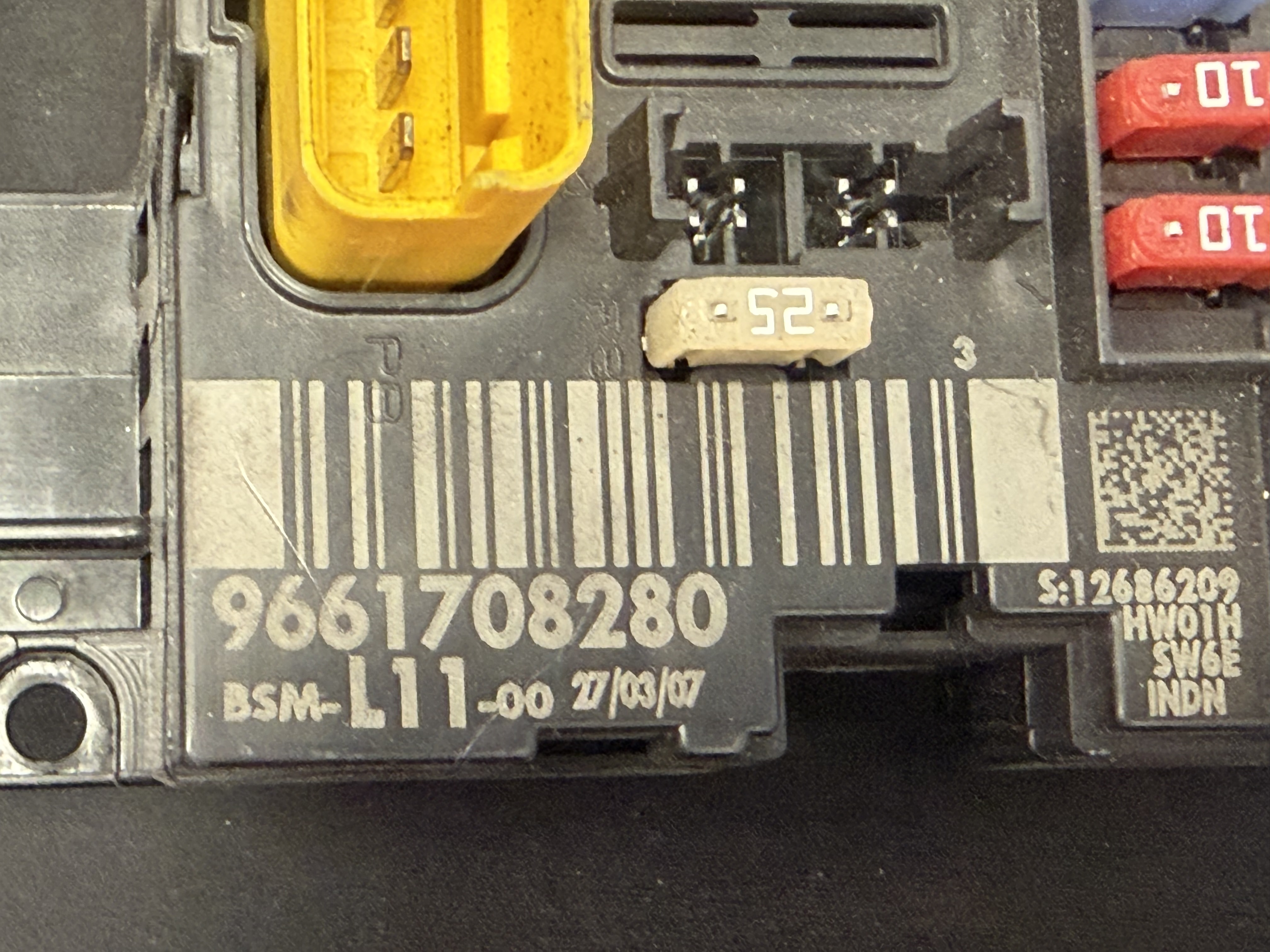 Peugeot 207 HDI 9661708280