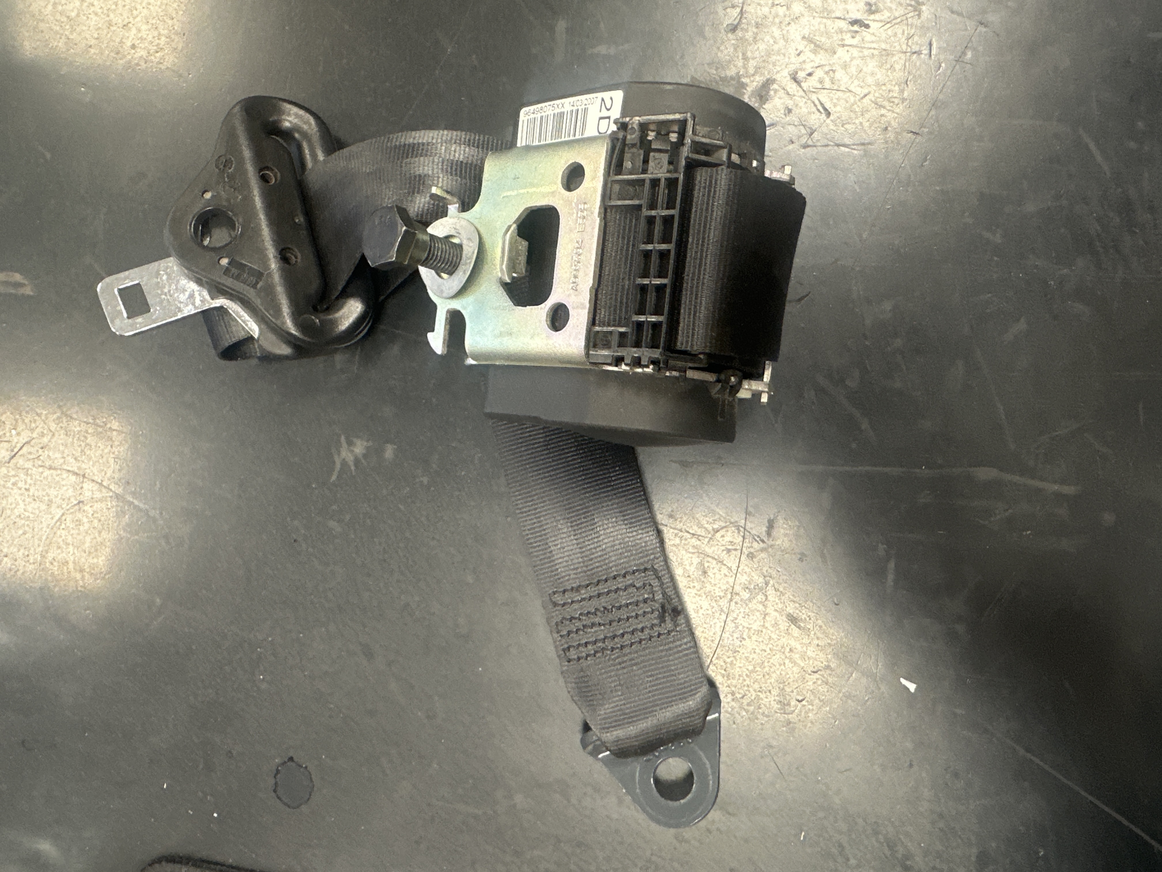 CEINTURE ARD PEUGEOT 207 REF 96498075XX