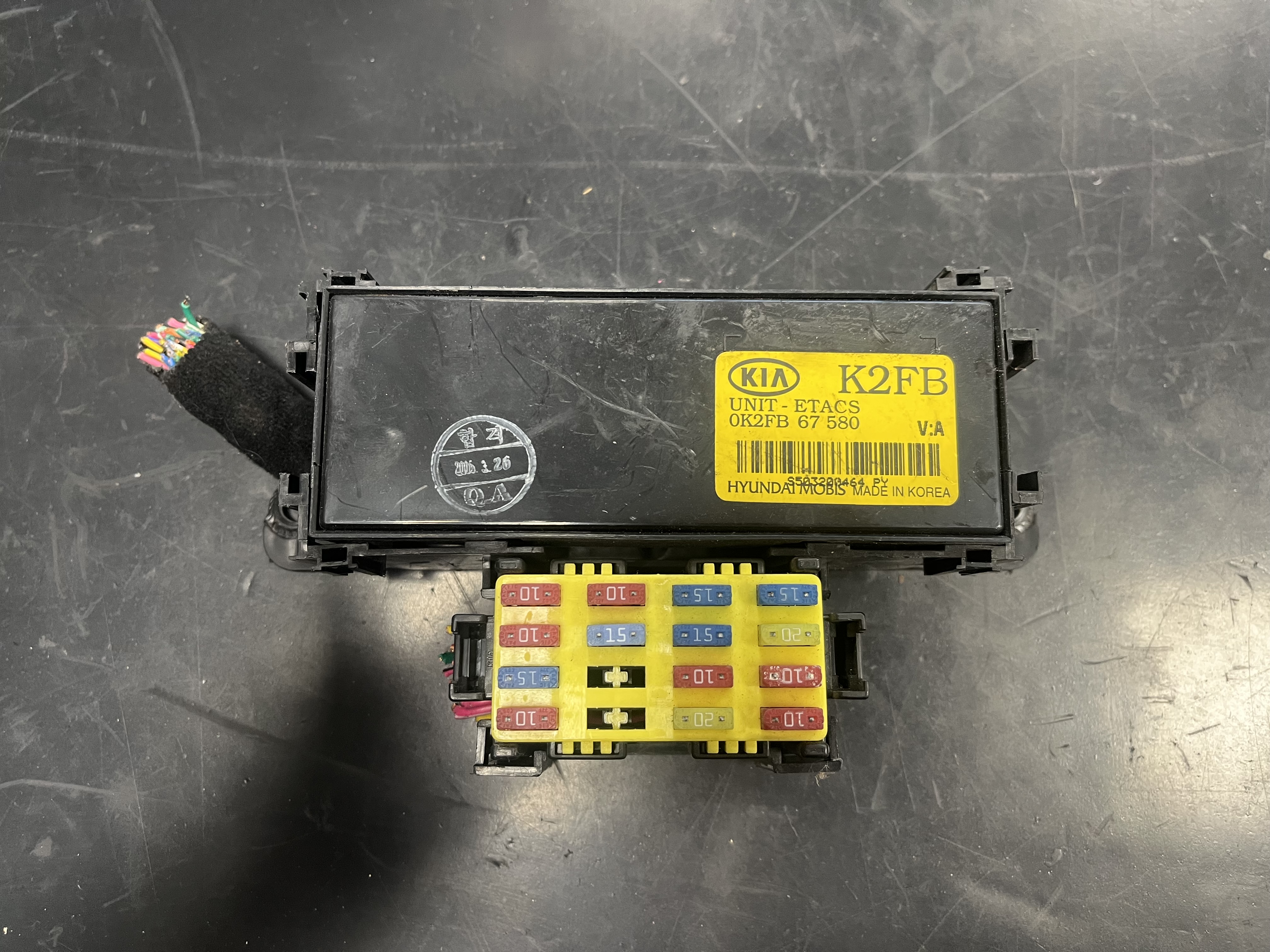 Boîtier Pyrotechnique KIA Carens 0K2FB67580