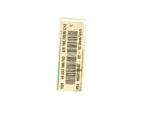 Compteur kilométrique PSA 9658138580