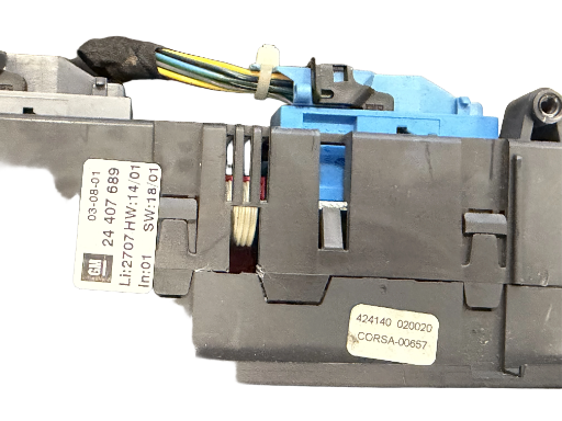 Commande de chauffage Opel Corsa C 24140021020 / 24407689 