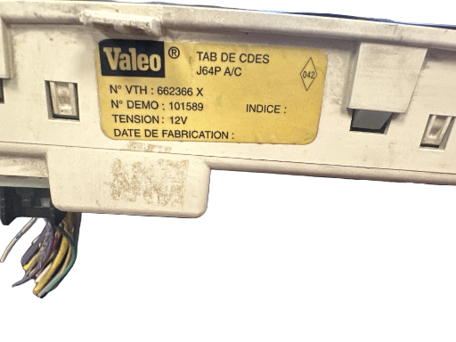 Commande de chauffage Renault Scenic 1 662366X 