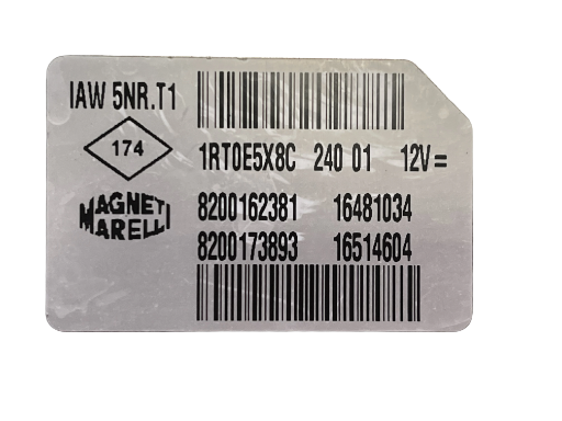Calculateur moteur Renault 8200162381