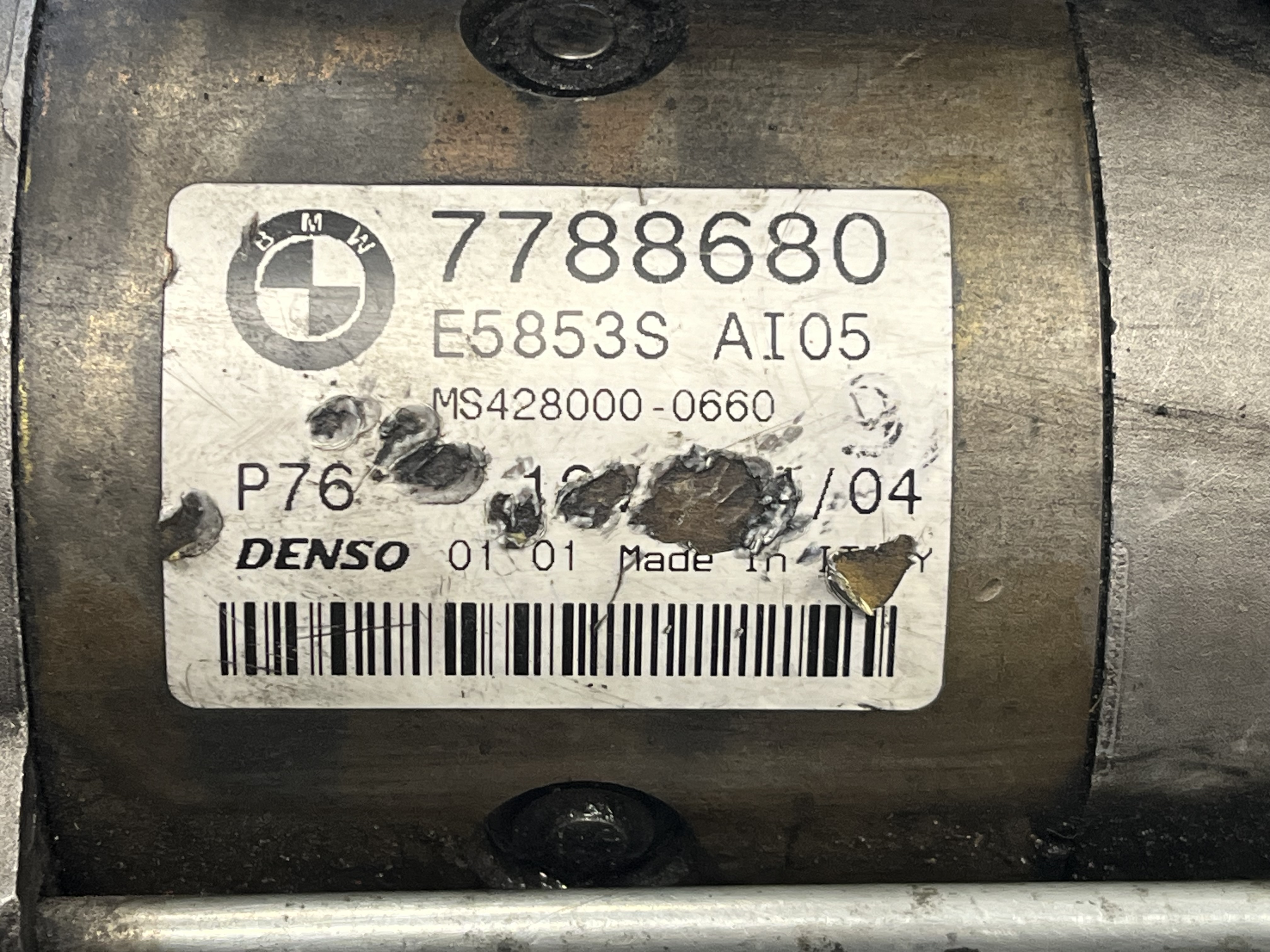 Démarreur BMW Série 3 5 7 / 7788680