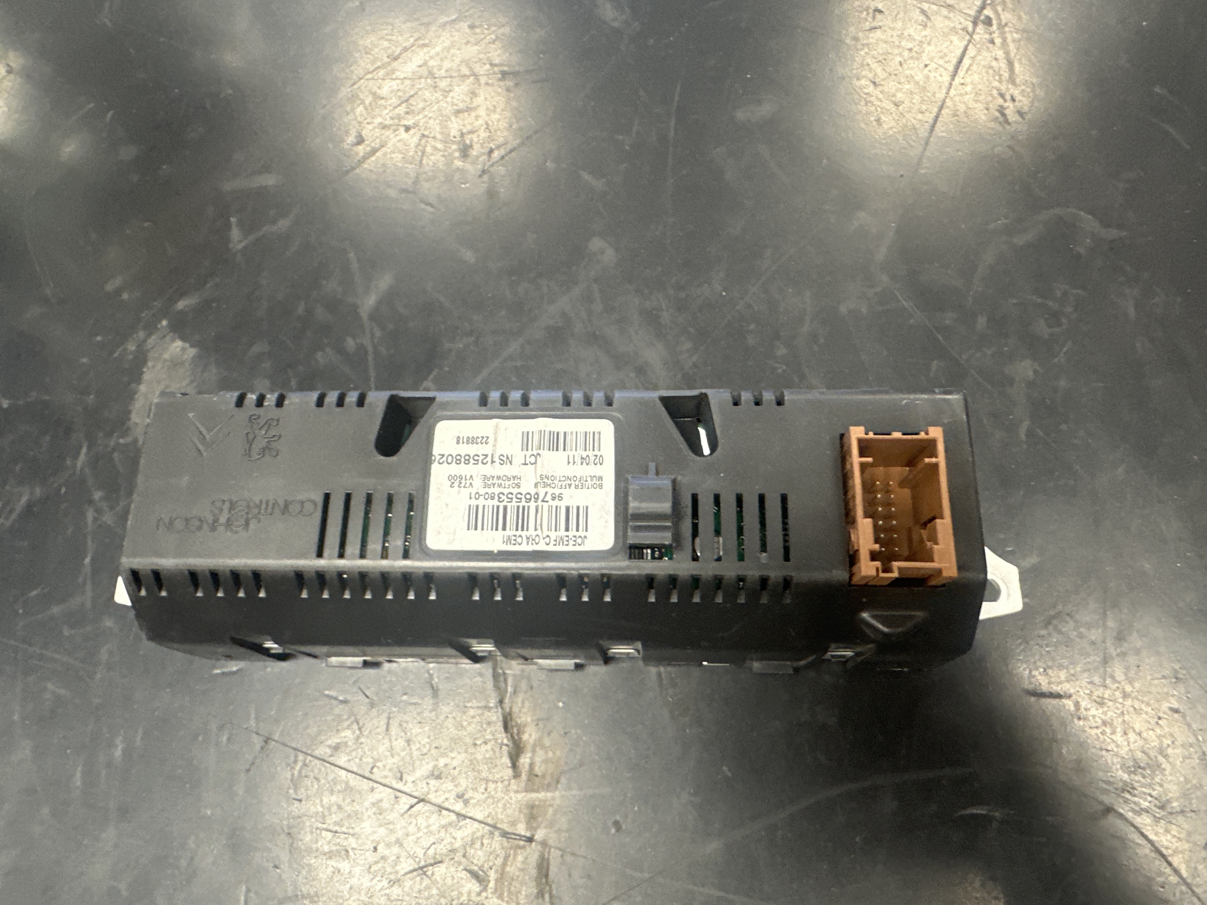 AFFICHEUR PSA 9676655380