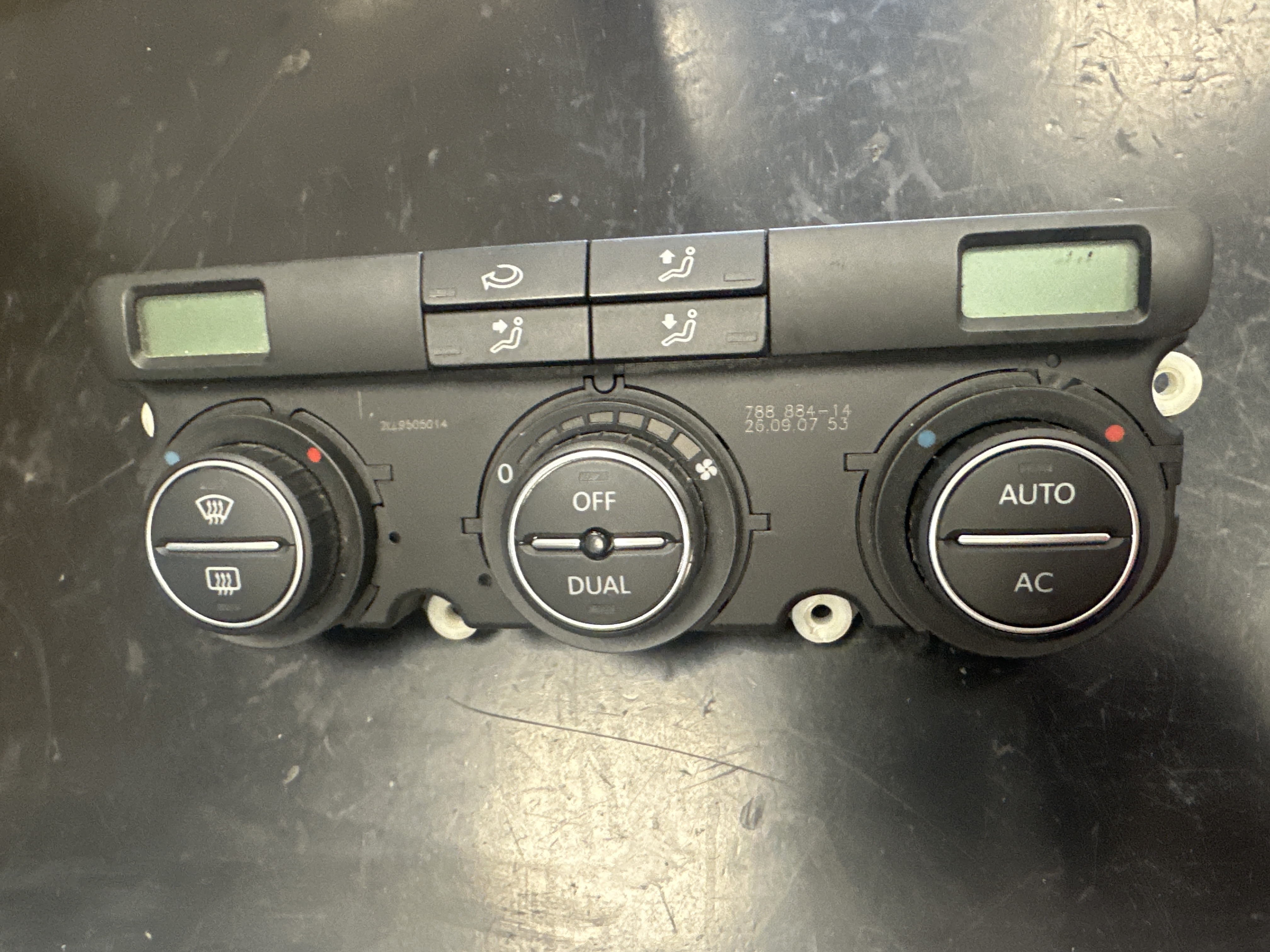 1K0907044DD COMMANDE DE CHAUFFAGE VOLKSWAGEN GOLF 5