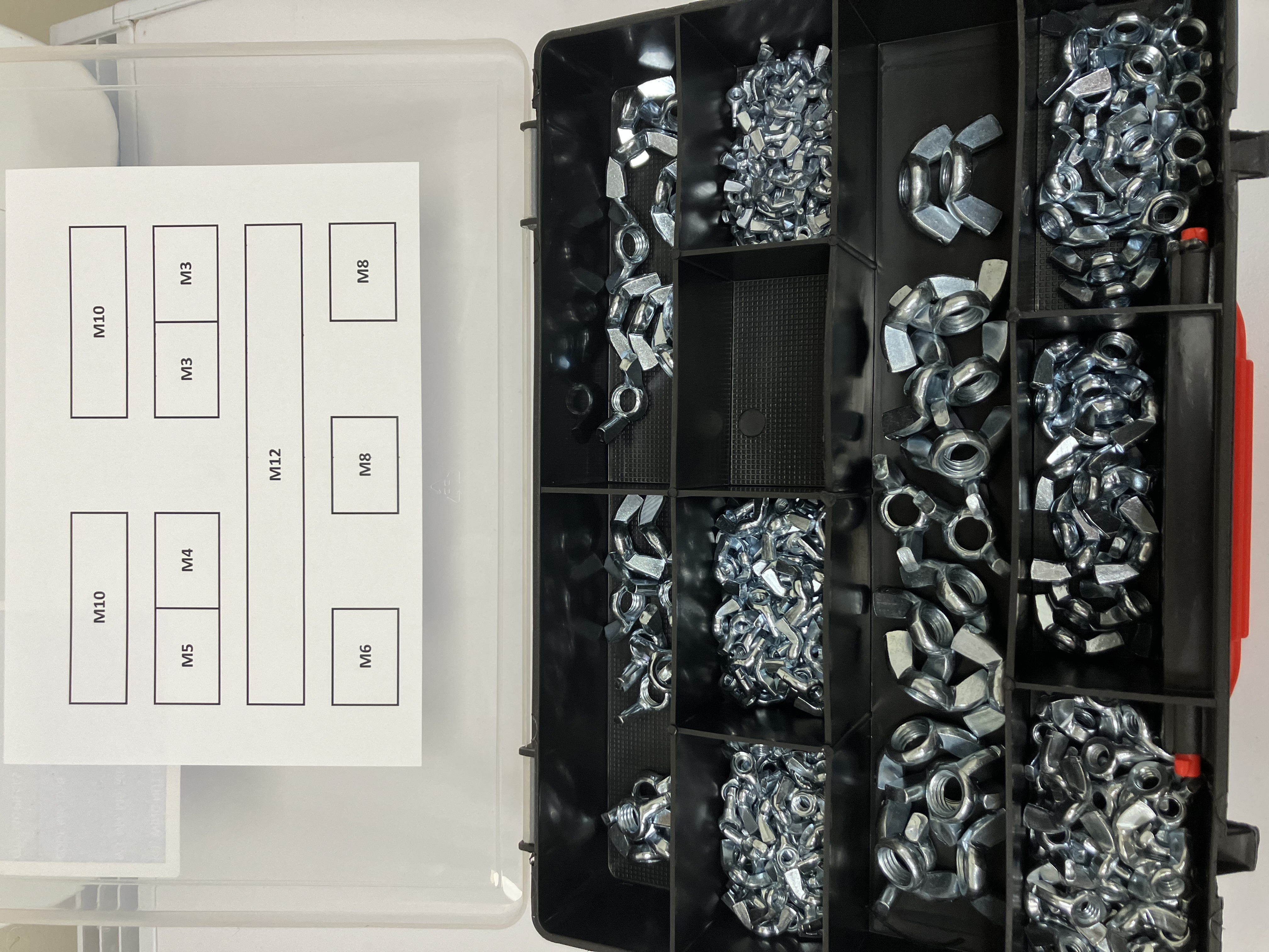KIT WINGNUT BZP (340 PIECES) P/N 8861056