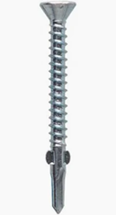 5.5 X 40 COUNTERSUNK WINGED SELF DRILLING SCREW BZP PACK OF 100 - P/N 8869723