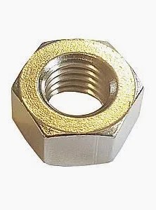 M4 HEX FULL NUT BRASS PACK OF 250 - P/N 8859744