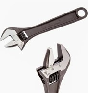 Bahco 8070 Wide Mouth Adjustable Wrench 155mm 6 inch