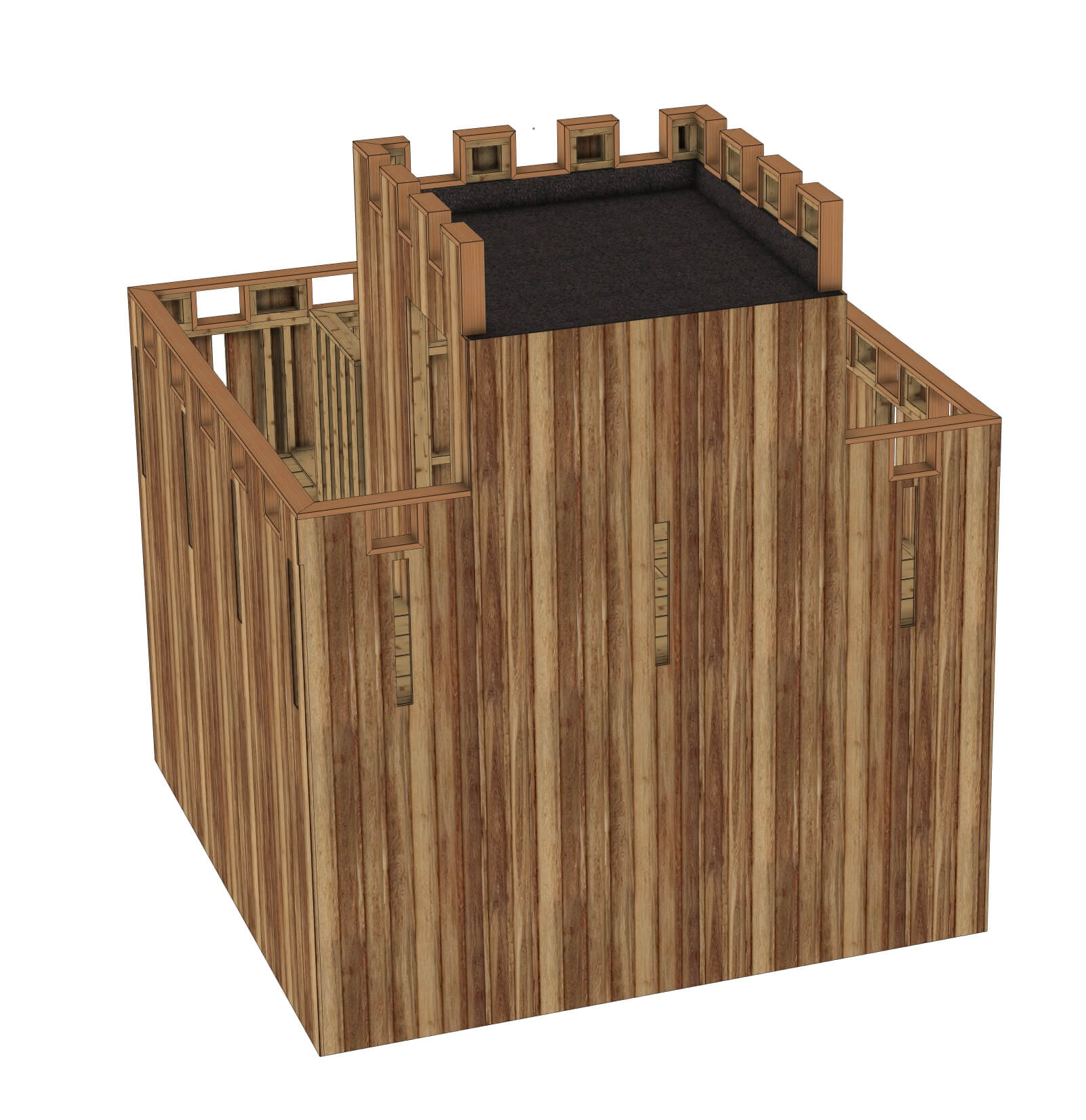 Plan pour cabane d'enfant: Le Bastion des Héros