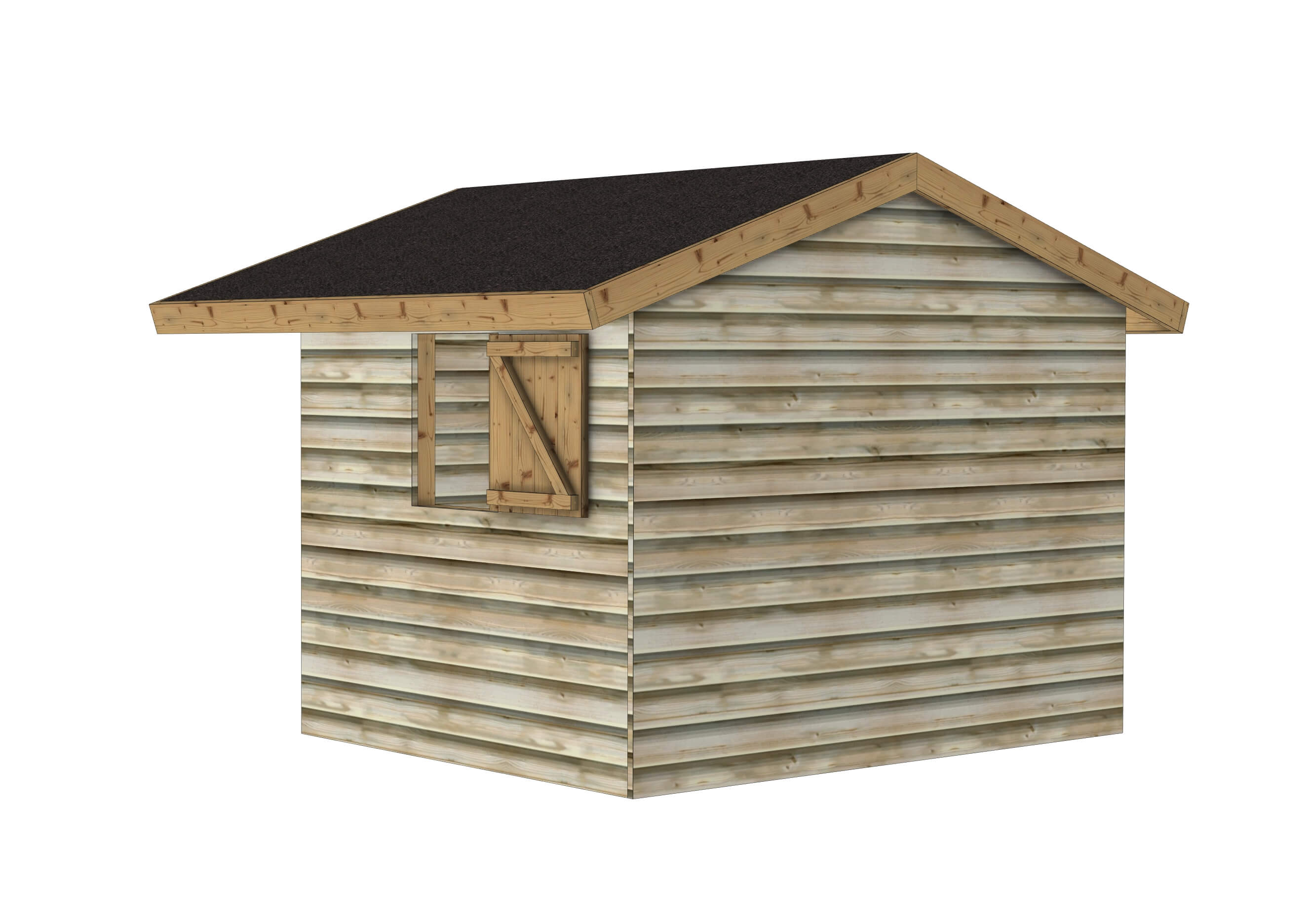 Plan pour cabane d'enfant: Le p'tit Chalet