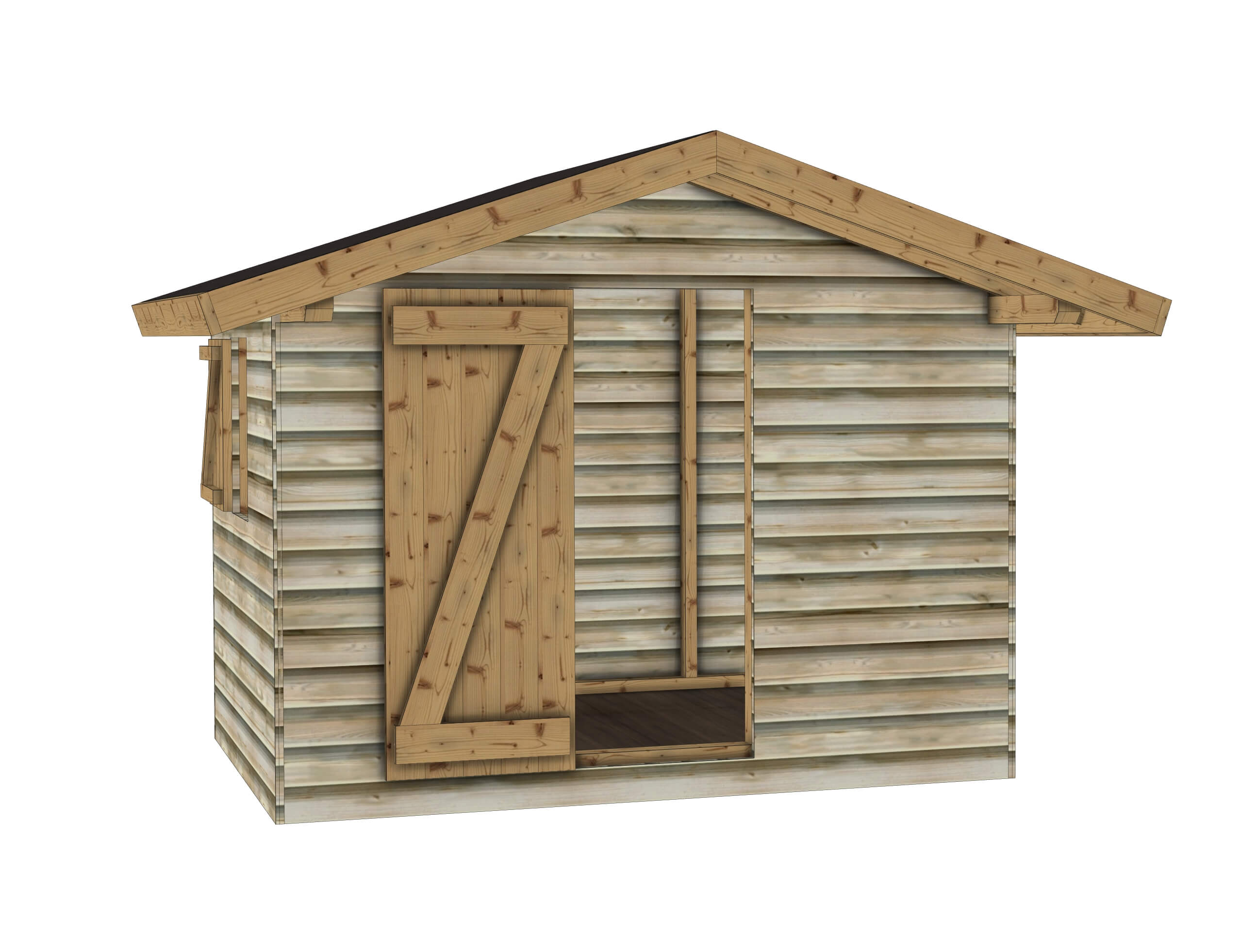 Plan pour cabane d'enfant: Le p'tit Chalet