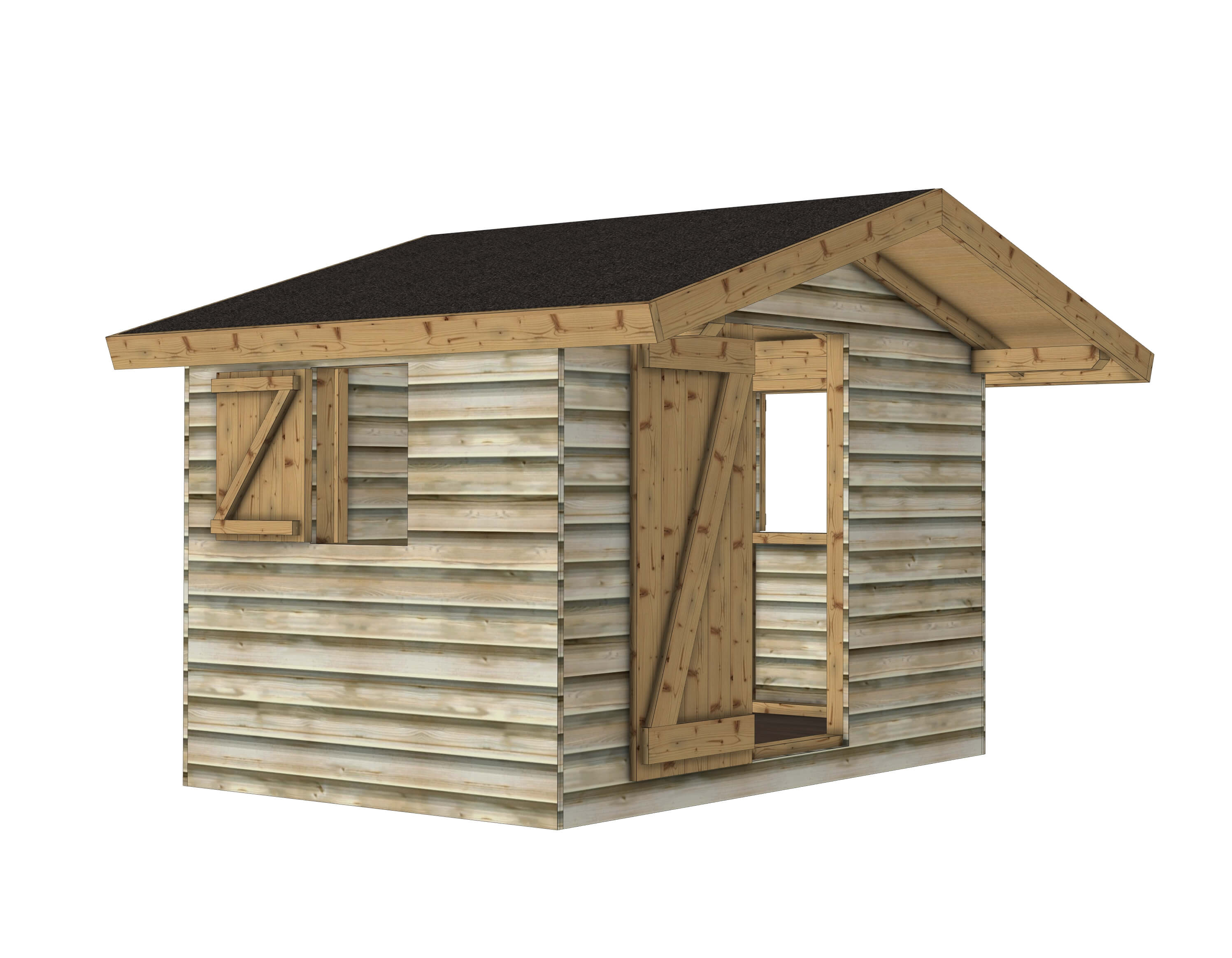 Plan pour cabane d'enfant: Le p'tit Chalet