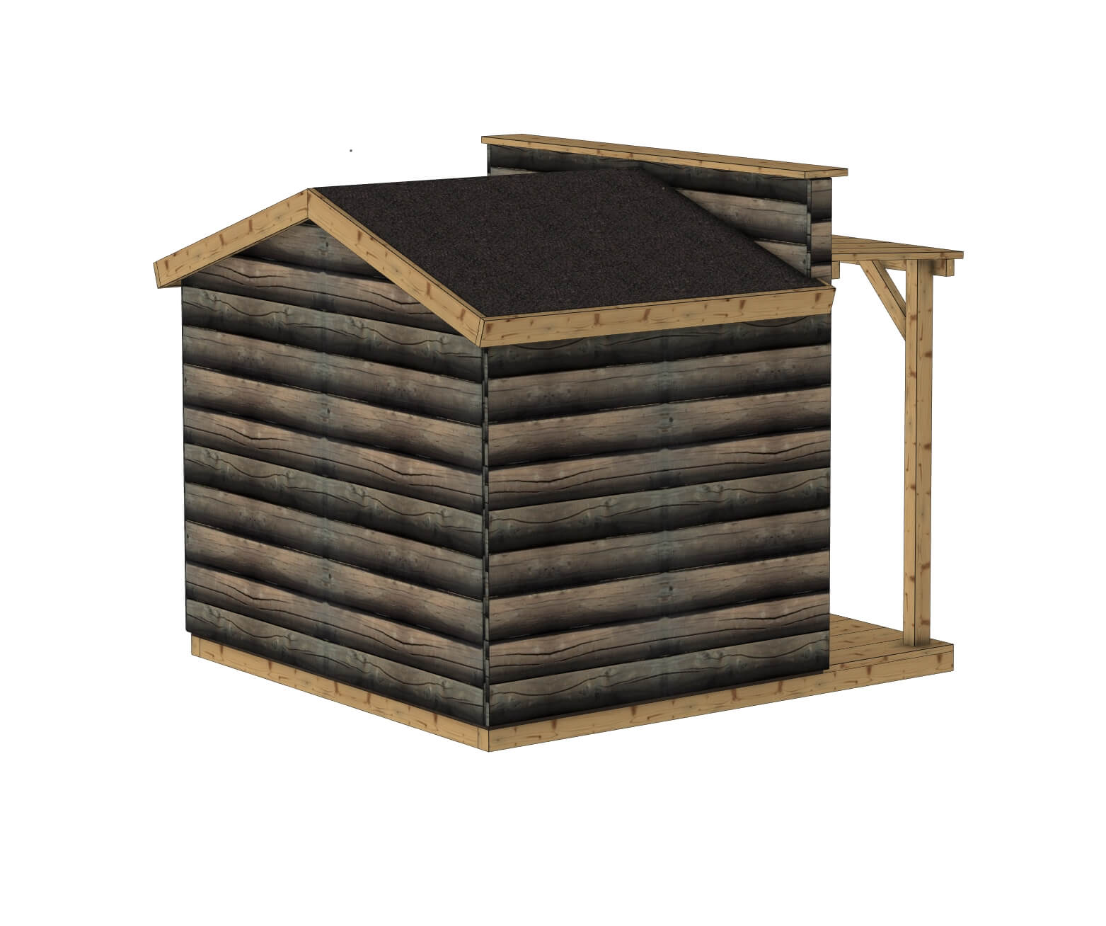 Plan pour cabane d'enfant: La Maison du sheriff