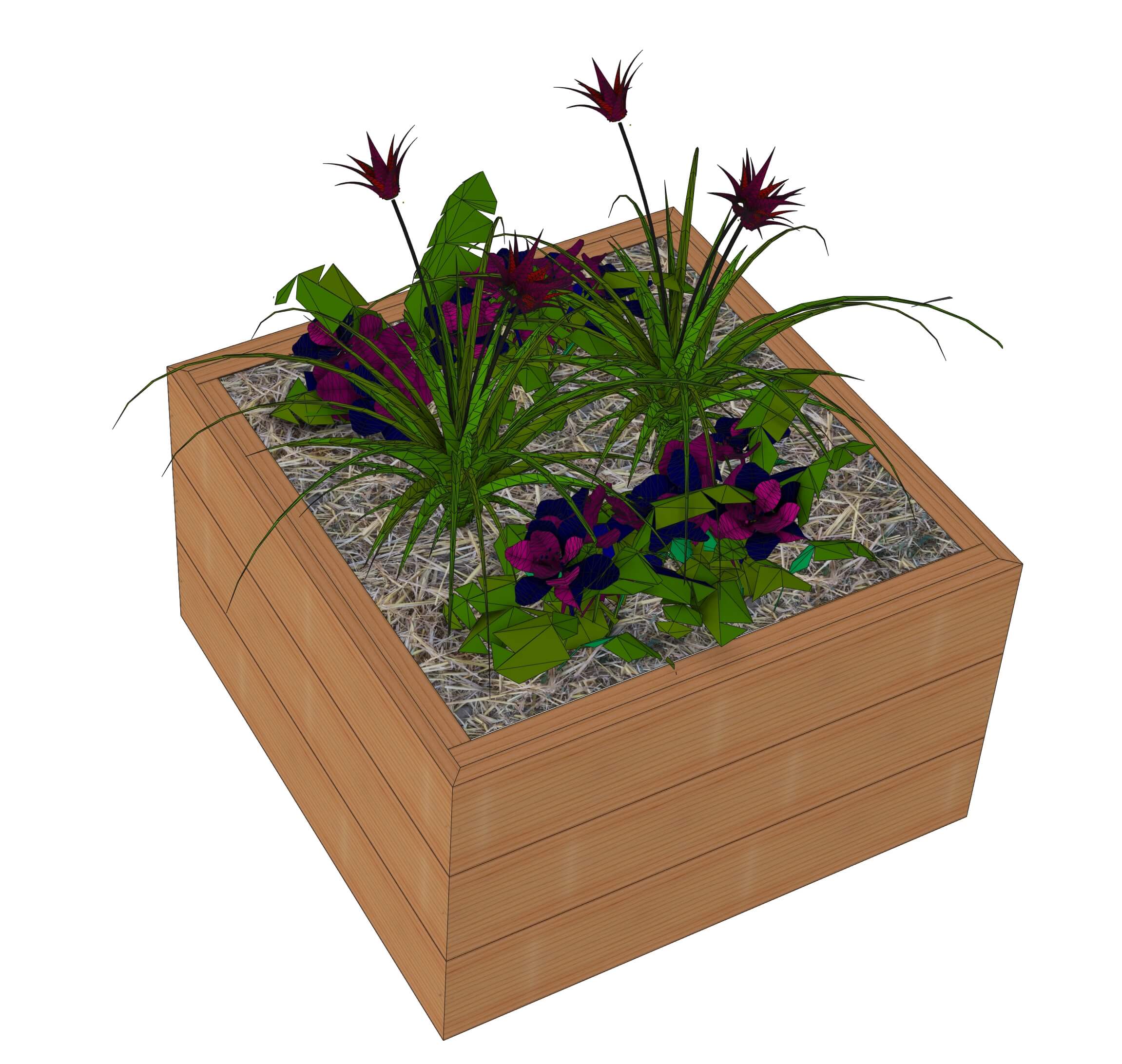 Châssis de jardin : Le Châssi'Base 1x1m