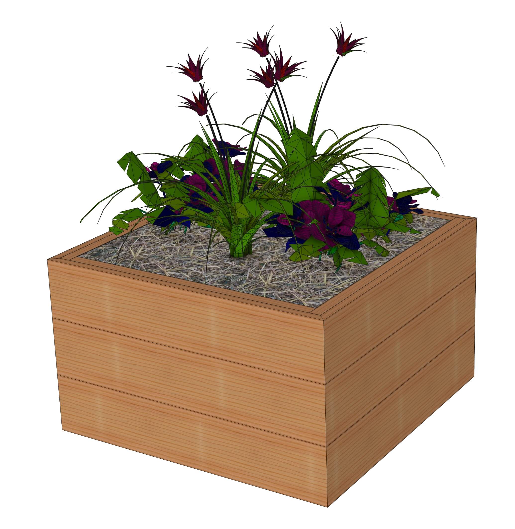 Châssis de jardin : Le Châssi'Base 1x1m