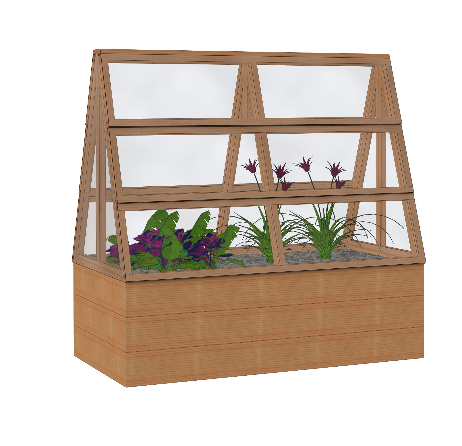 Châssis de jardin: Le Châssi'Base 2x1m