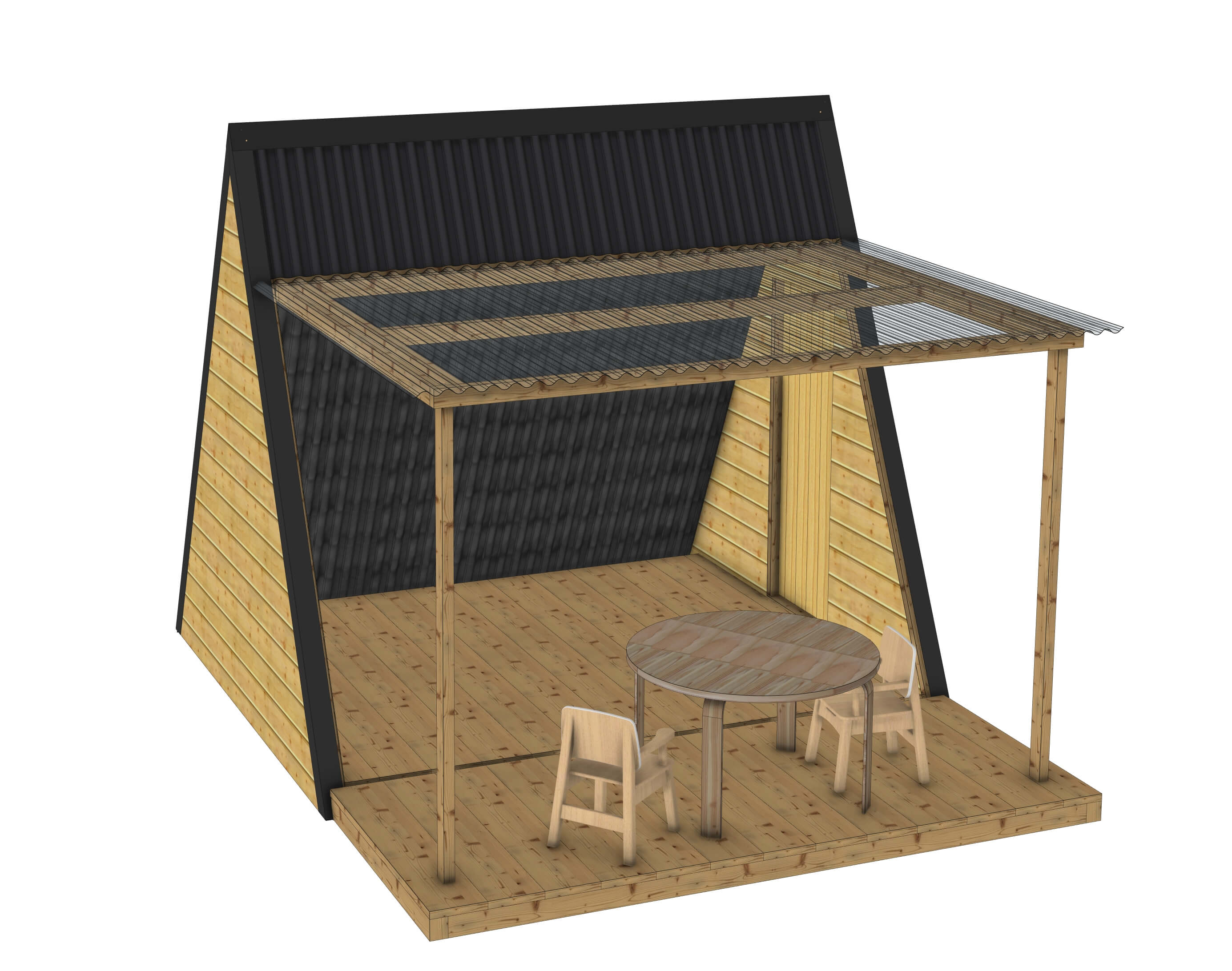 Plan pour cabane d'enfant:La Cab'A